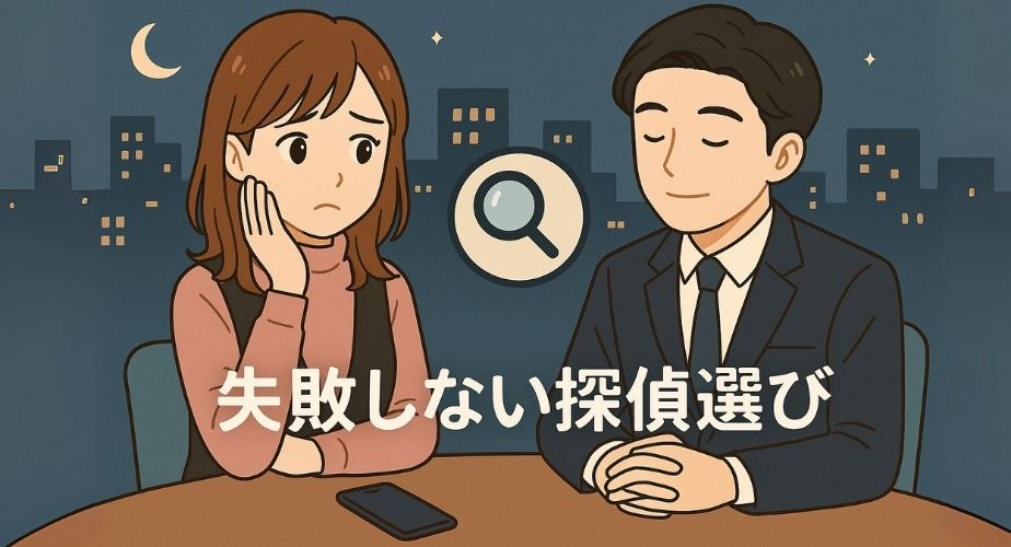 【厳選】おすすめ探偵事務所！料金・評判・実績を徹底比較