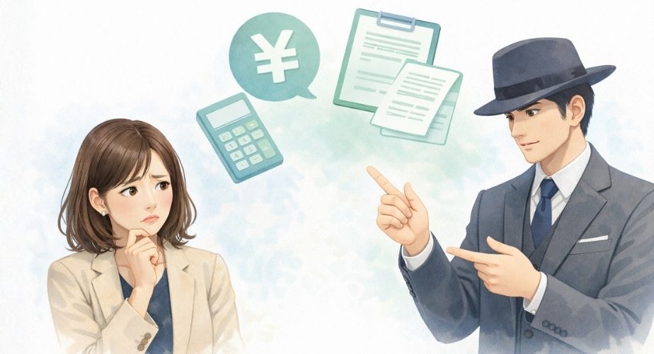 原一探偵事務所 新宿の料金プランや費用を分かりやすく解説するイメージ