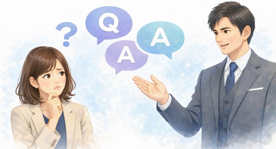 原一探偵事務所 新宿への依頼前によくある質問を解説するイメージ