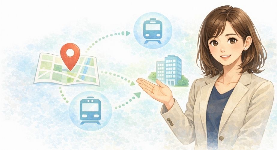 原一探偵事務所 新宿拠点の基本情報とアクセスを案内するイメージ