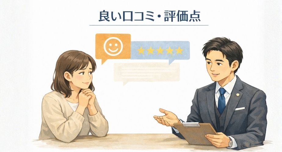 ラビット探偵社 新宿支社の良い口コミと高評価を表すイメージ