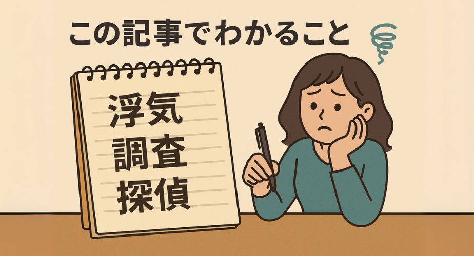 ラビット探偵社横浜支社の口コミに感謝する主婦のイメージ