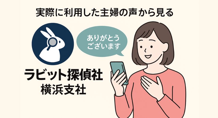 ラビット探偵社横浜支社に対するやや不満の口コミを表現したイメージ