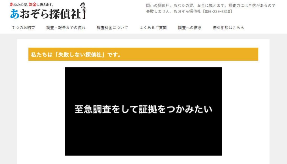 あおぞら探偵社口コミ 評判・料金・成功事例の全貌