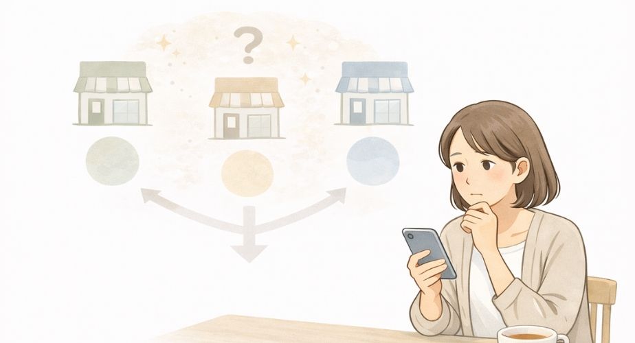 探偵マッチングサービス選びで迷ったときの考え方を示す章のアイキャッチ画像