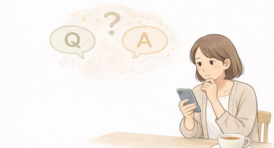 探偵マッチングサービスに関するよくある質問をまとめた章のアイキャッチ画像