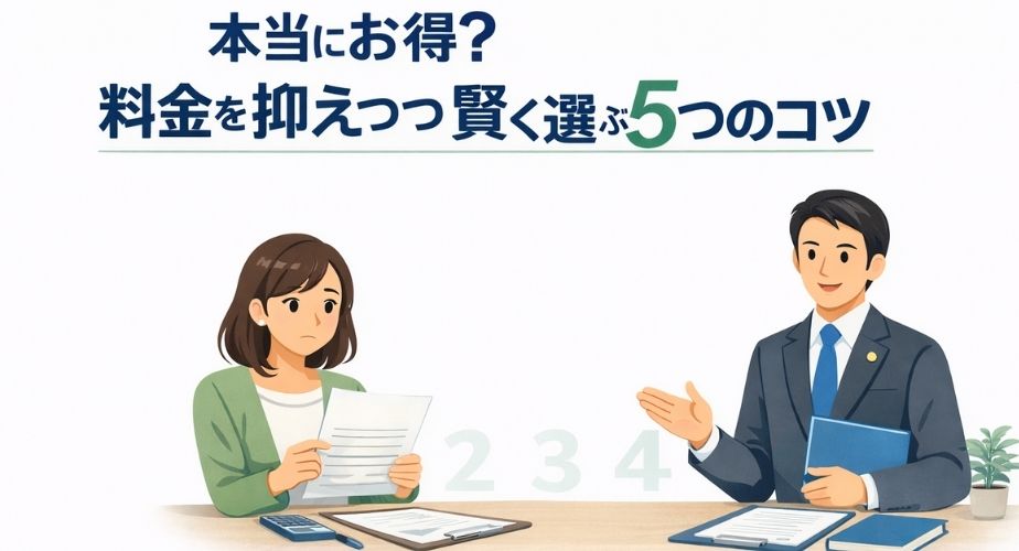 探偵料金を比較しながら賢く選ぶイメージ画像